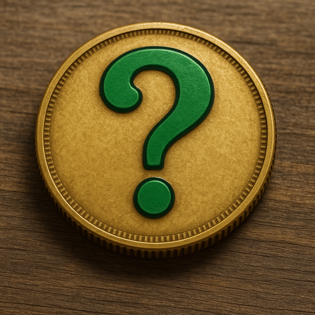 TREASURE PUZZLE COIN #2 ($600 Cash Prize)